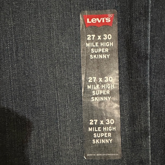 MILE HIGH SUPER SKINNY WOMEN'S JEANS - Picture 4 of 8